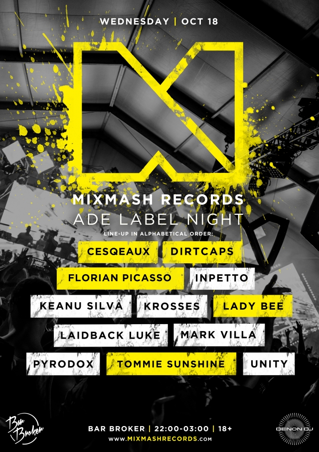 Mixmash ADE Label Night