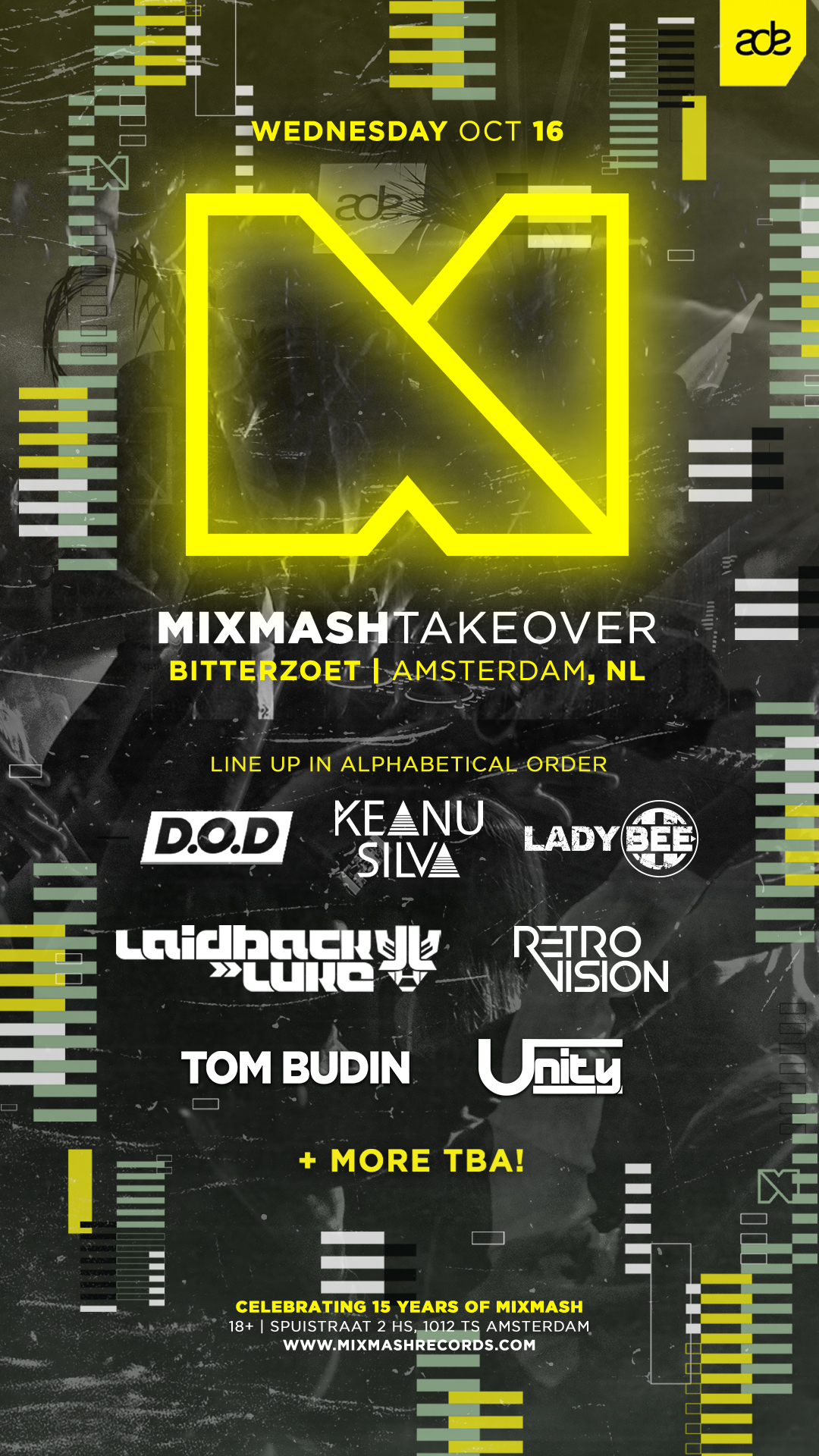 Mixmash Takeover: ADE 2019 Mixmash Takeover: ADE 2019