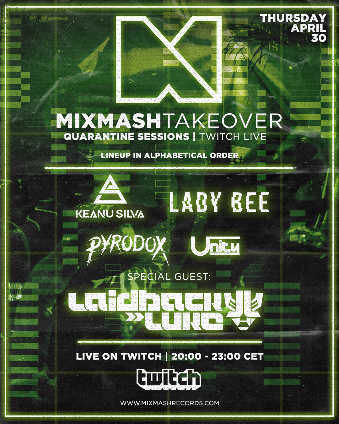 Mixmash Takeover: Quarantine Sessions Mixmash Takeover: Quarantine Sessions